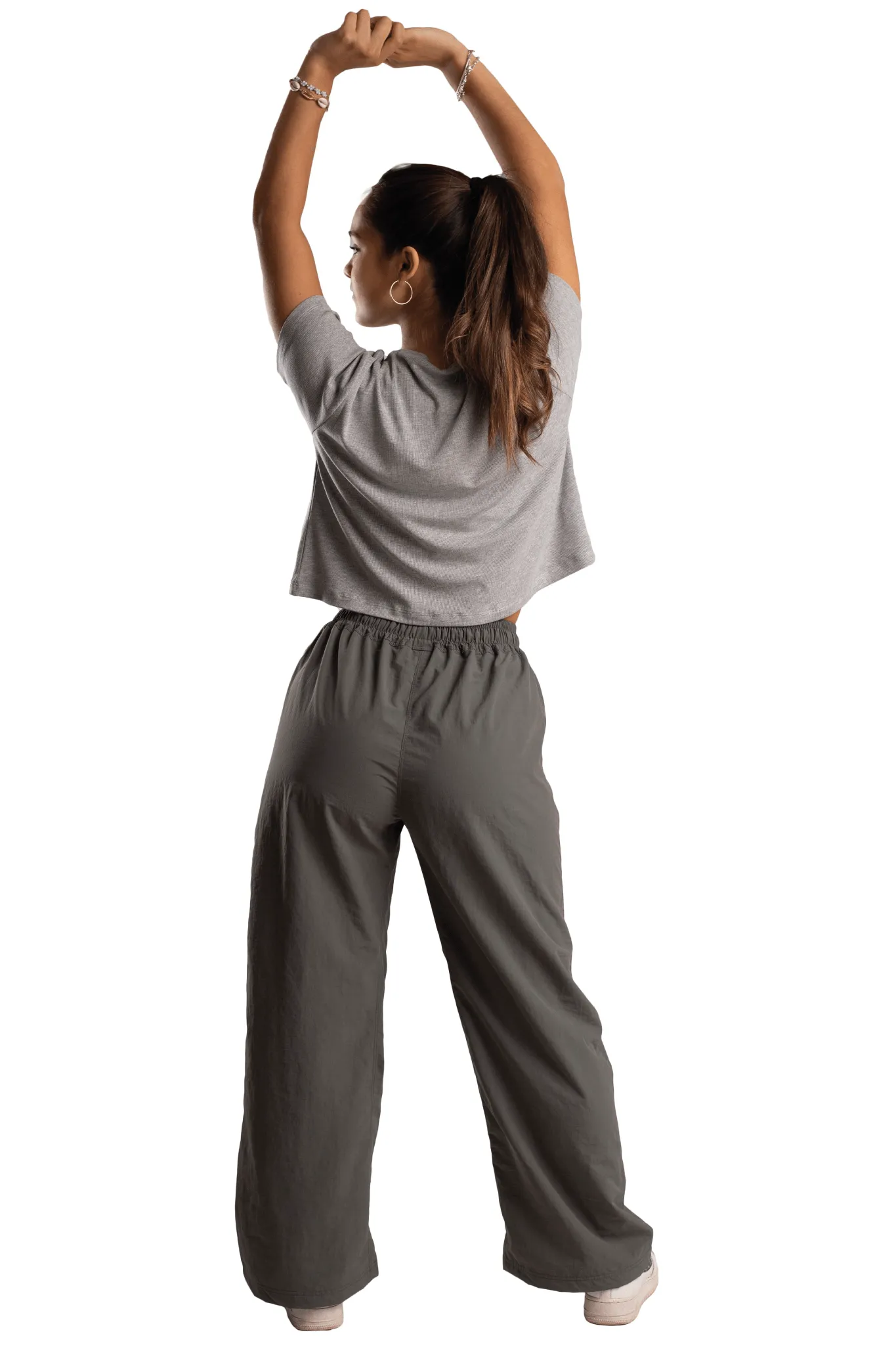 PANTALON PALAZZO GRIS