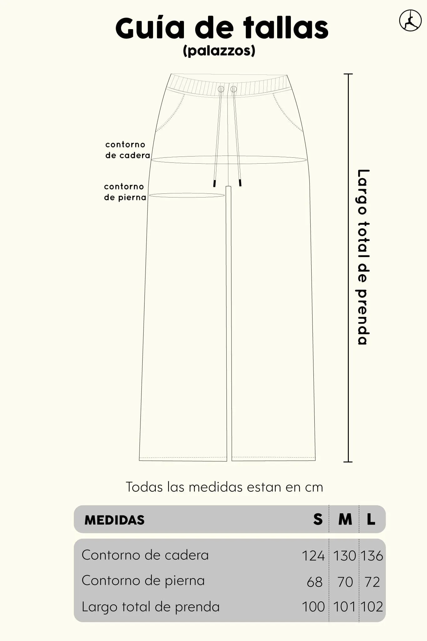 PANTALON PALAZZO GRIS