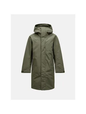 Parka Peak Performance M Treeline Insulated Park zielony