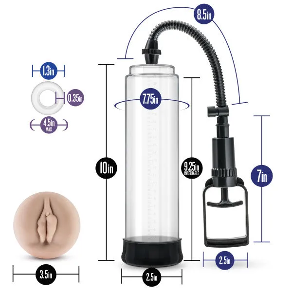 Performance VX5 Penis Pump System with Realistic Sleeve