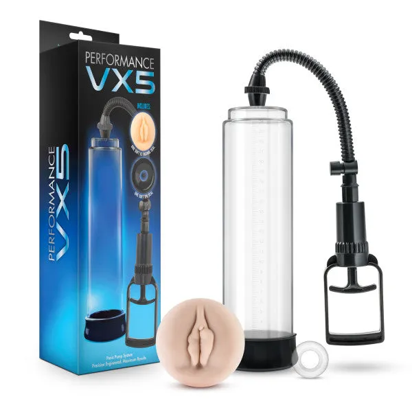 Performance VX5 Penis Pump System with Realistic Sleeve