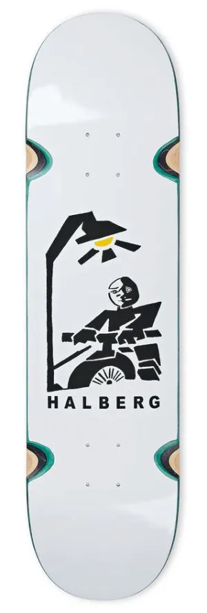 Polar Skate Co. Hjalte Halberg Insomnia Wheel Wells Skateboard Deck - 8.25"