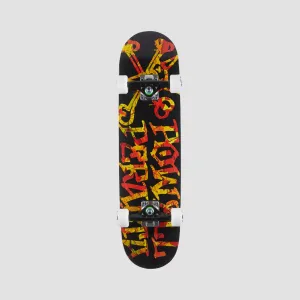 Powell Peralta Vato Rat Leaves Skateboard Black - 7.5"