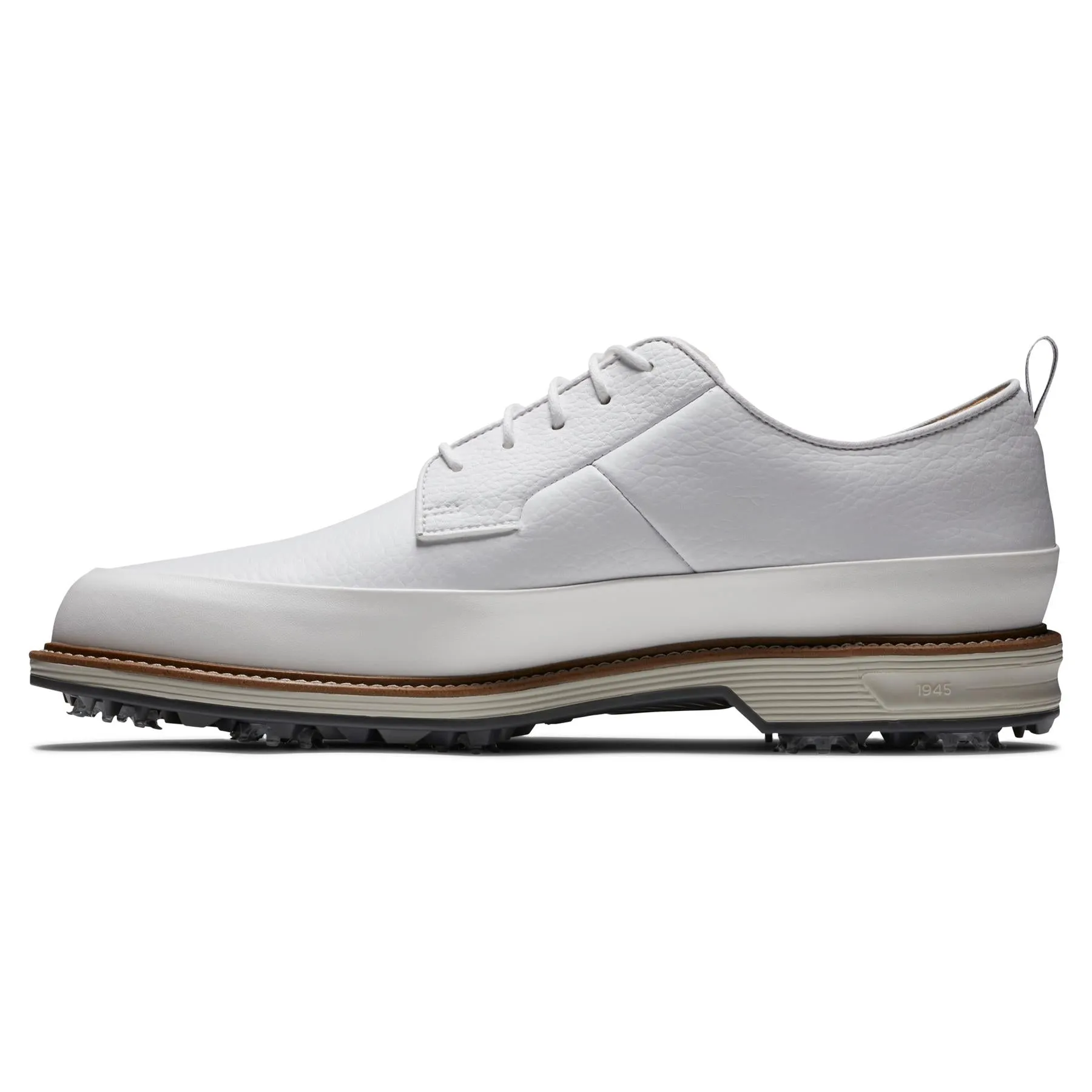 Premiere Series Cleated Laced Golf Shoes White/Grey