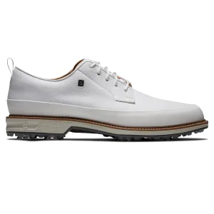 Premiere Series Cleated Laced Golf Shoes White/Grey