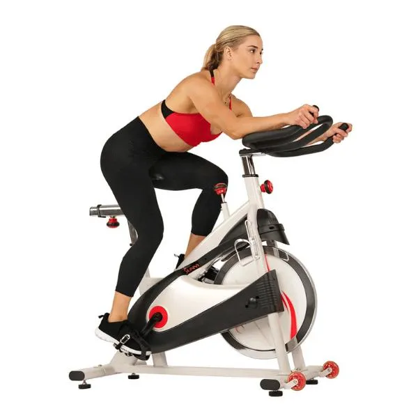 Premium Cycling Exercise Bike Indoor Fitness Belt Drive Clipless Pedal SF-B1509