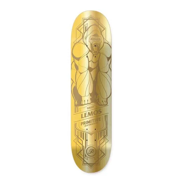 Primitive Lemos Gorilla Deck Gold x Venom Custom Complete Skateboard - 8.25"