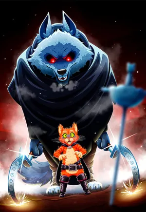 Puss In Boots X The Death Wolf Poster