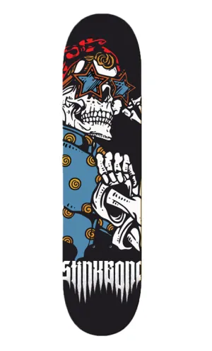 "Sugar Skull" Skate Deck