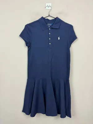 Ralph Lauren Navy Polo Dress 12-14y
