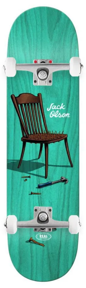 Real Jack Jackupuncture Custom Complete Skateboard - 8.25"