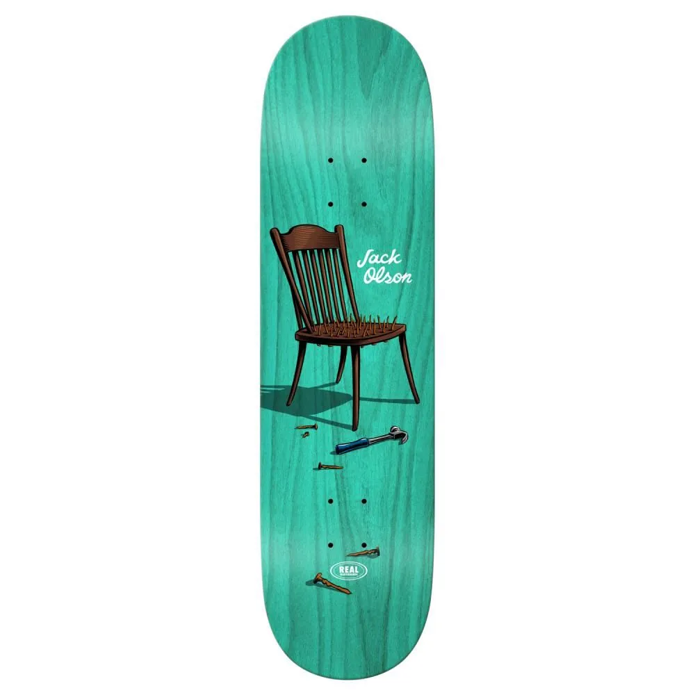 Real Jack Jackupuncture Custom Complete Skateboard - 8.25"