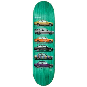 Real Skateboards Ishod Customs Twin Tail Slick Skateboard Deck 8.38"