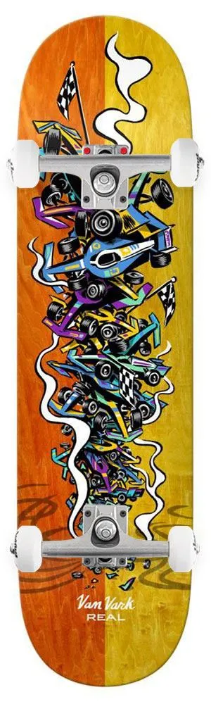 Real Tanner Stacked Custom Complete Skateboard - 8.06"