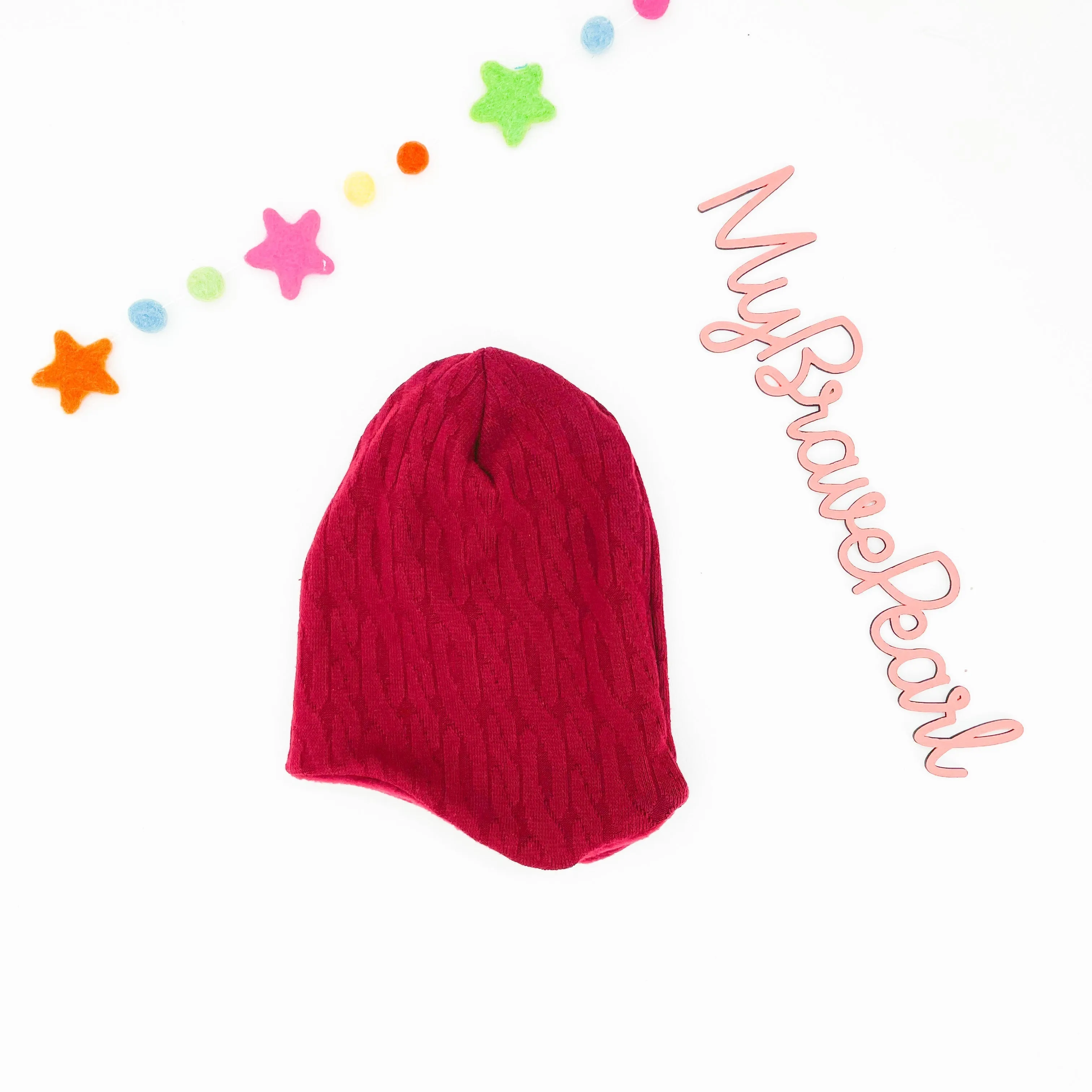 Reversible Slouchy Toboggan Hat