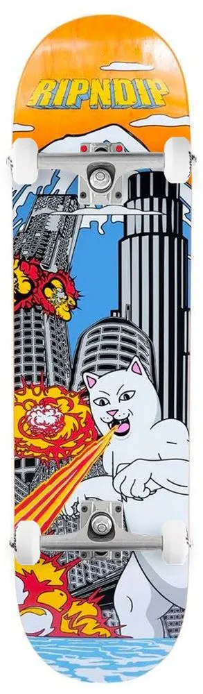 Rip N Dip Nermzilla x Venom Skateboards Custom Complete Skateboard - 8.25