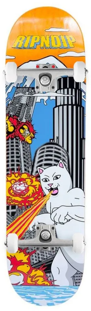 Rip N Dip Nermzilla x Venom Skateboards Custom Complete Skateboard - 8.25
