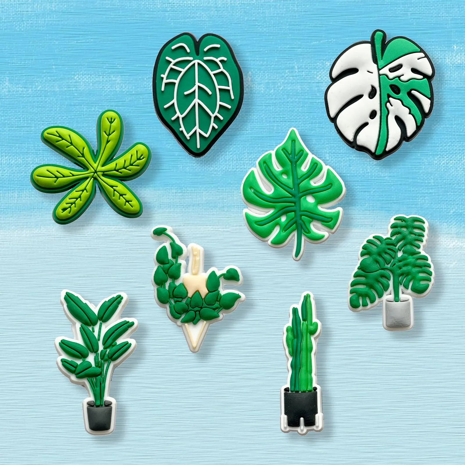Sea Animals Hawaii Tennis Swim Plants Leaves Flowers Wedding Shoe Charms for Clog Sandals