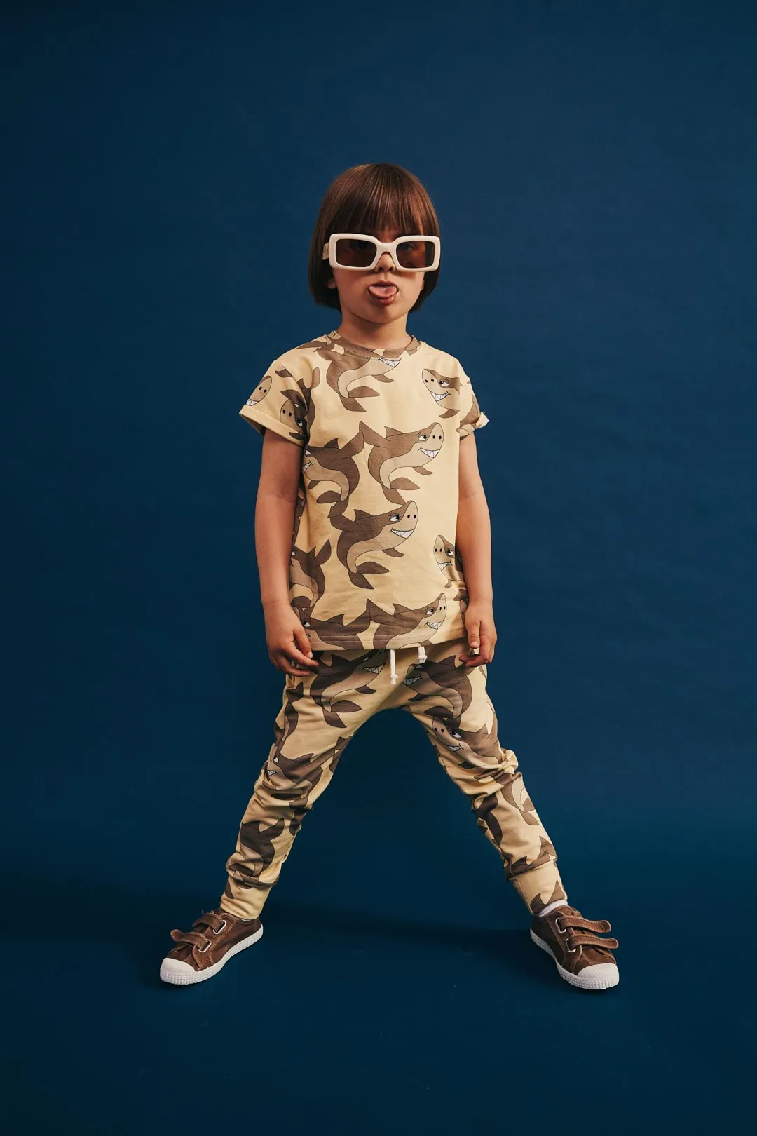 Shark Yellow Joggers - HURRY! Last one 7-8 years