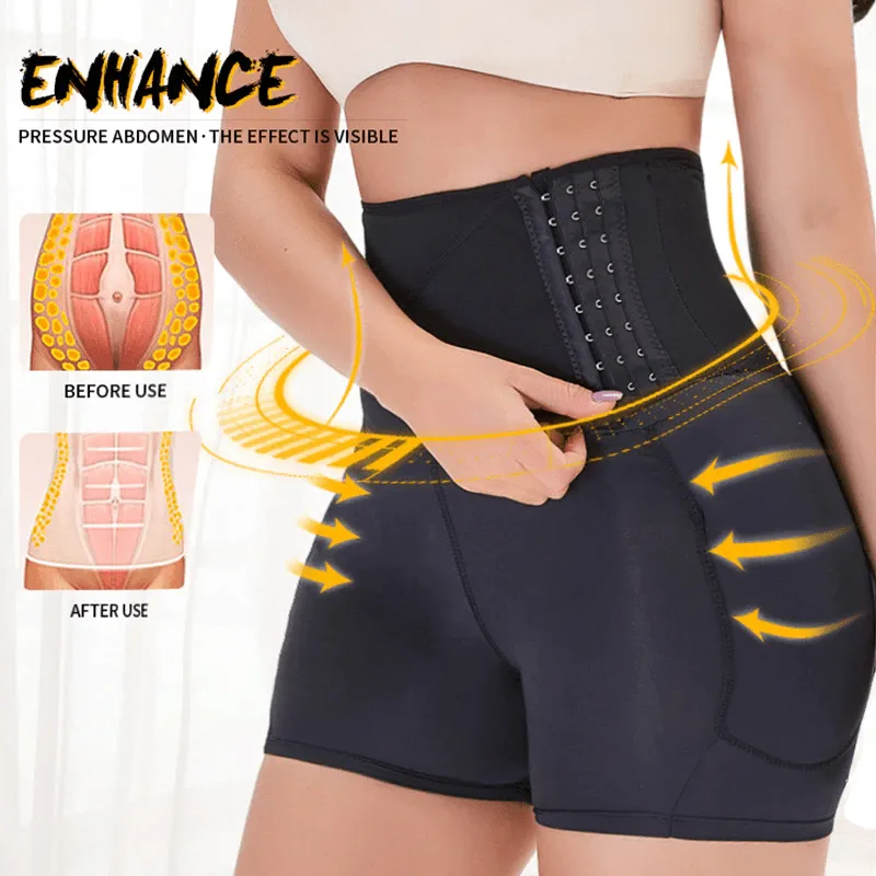 Side Hooks Waist Trainer Hips & Butt Enhancing Shaper short
