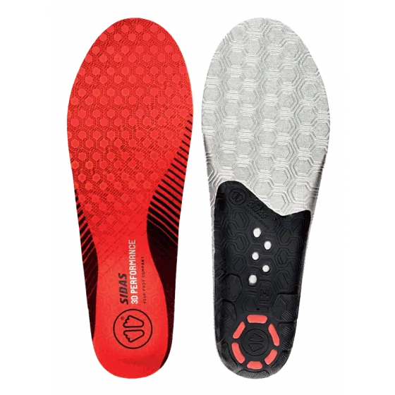 Sides Winter 3D Performance Skiing Insoles
