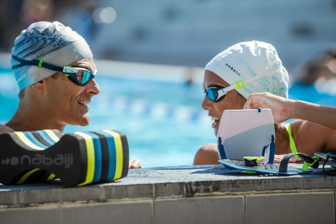 SILICONE SWIM CAP - VOLUME BLACK SEA PRINT