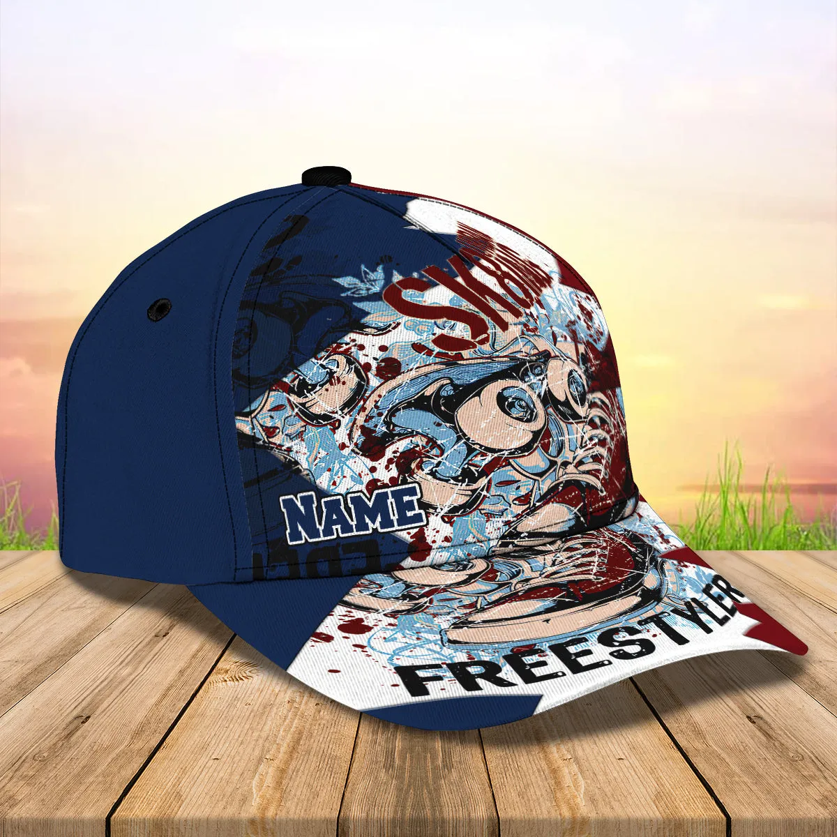 SK8ing Urban Freestyler - Personalized Name Cap - Loop - Nt168 - Ct132