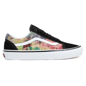 SKATE OLD SKOOL Shoes Tie-Dye Terry Black Multi