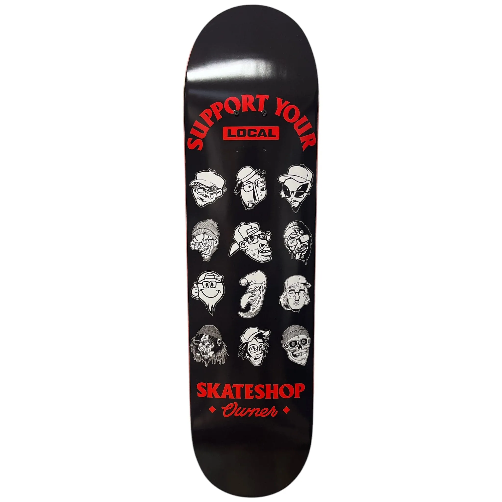 Skate Shop Day '25 'Support Your Local Owner' Skateboard Deck 8"