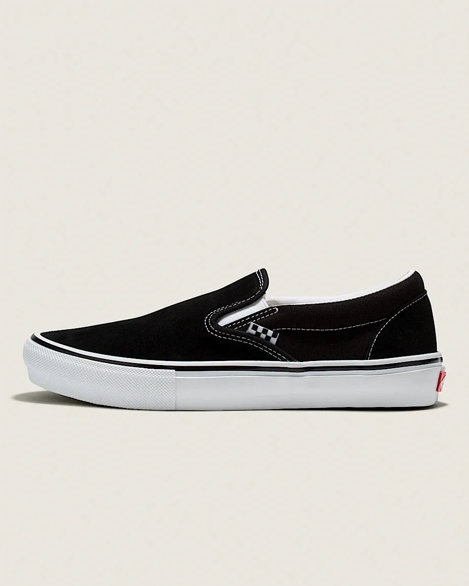 Skate Slip-On Shoes - Black/White