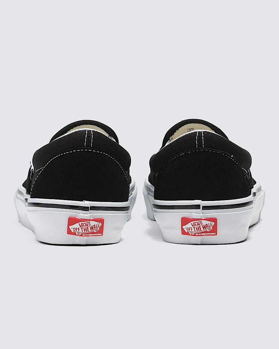 Skate Slip-On Shoes - Black/White