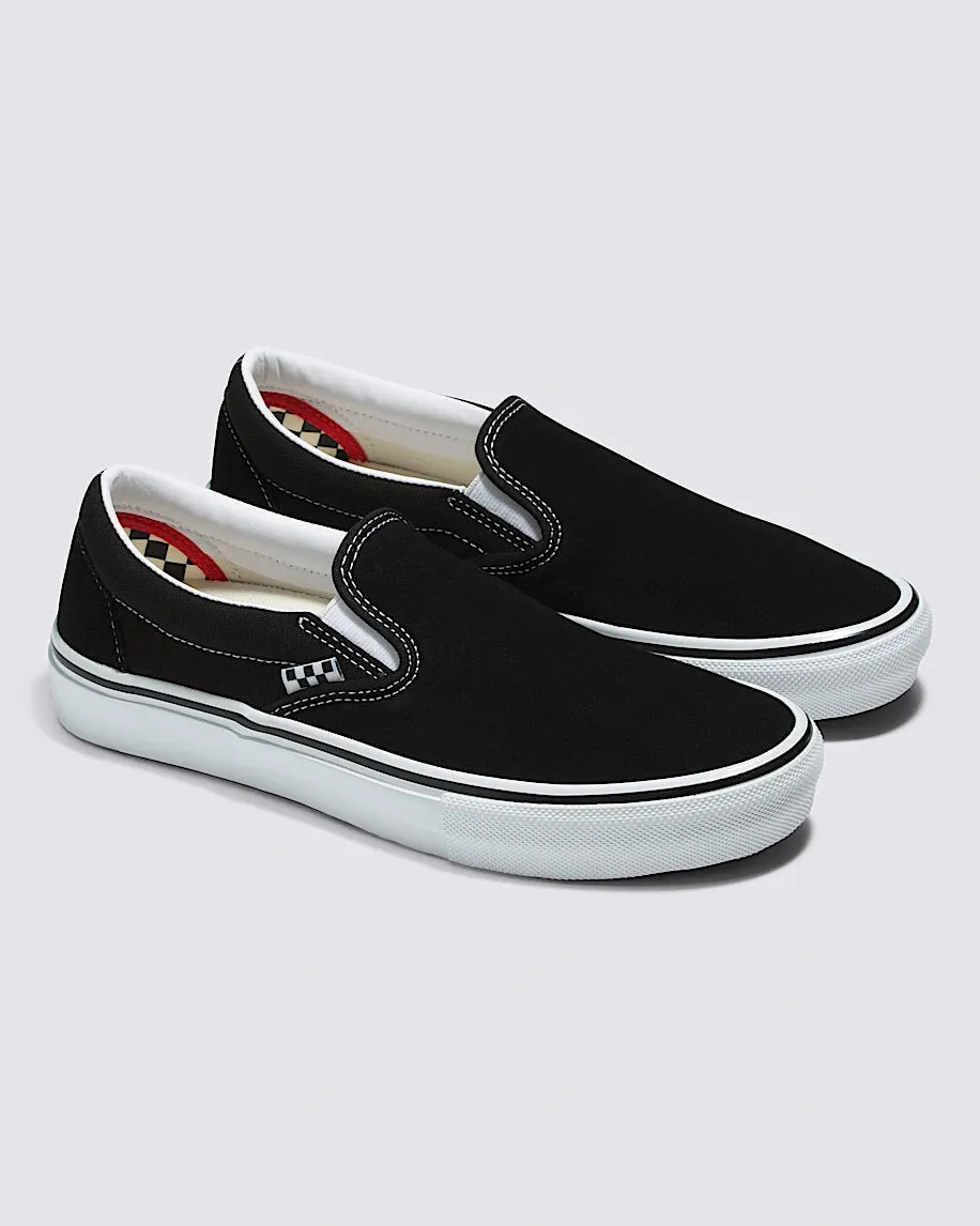 Skate Slip-On Shoes - Black/White