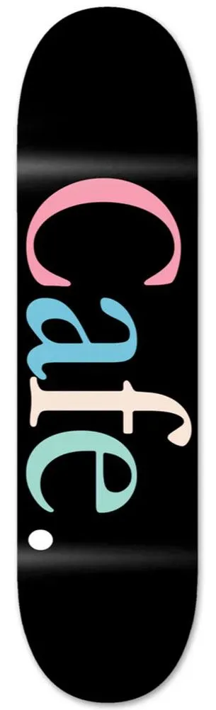 Skateboard Café Wayne Black Skateboard Deck - 8.375"