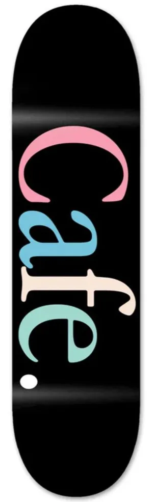 Skateboard Café Wayne Black Skateboard Deck - 8.375"
