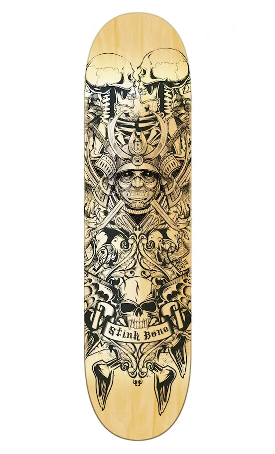 Skull Warrior Skate Deck