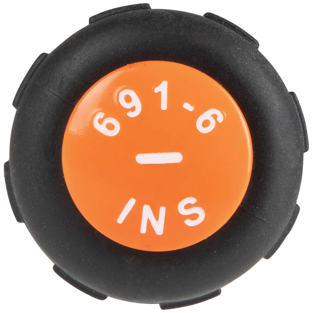 Slim-Tip Insulated Screwdriver, 3/16-Inch Cabinet, 6-Inch Round Shank
