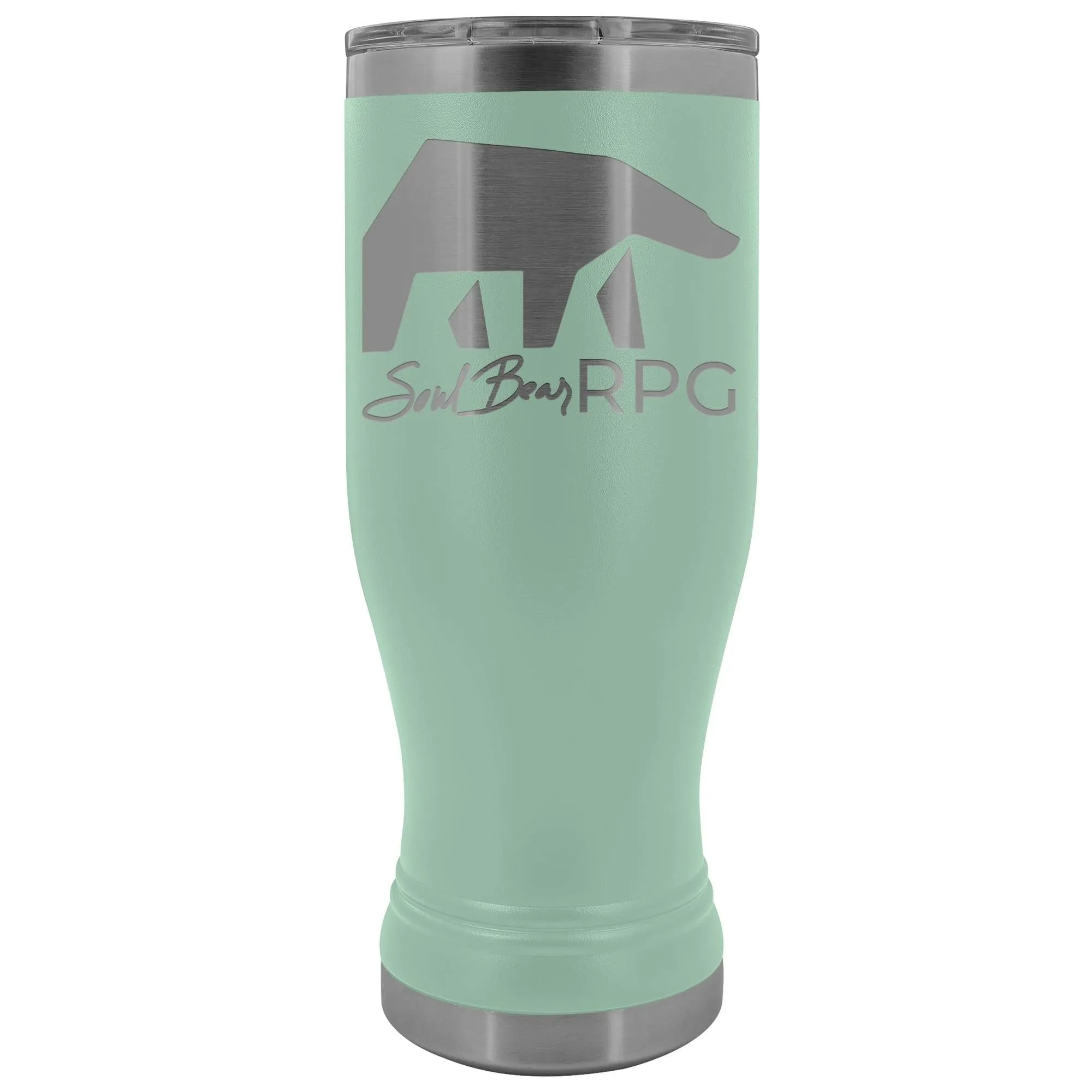 SoulBearRPG Signature Bear Logo 20oz Boho Vacuum Tumbler