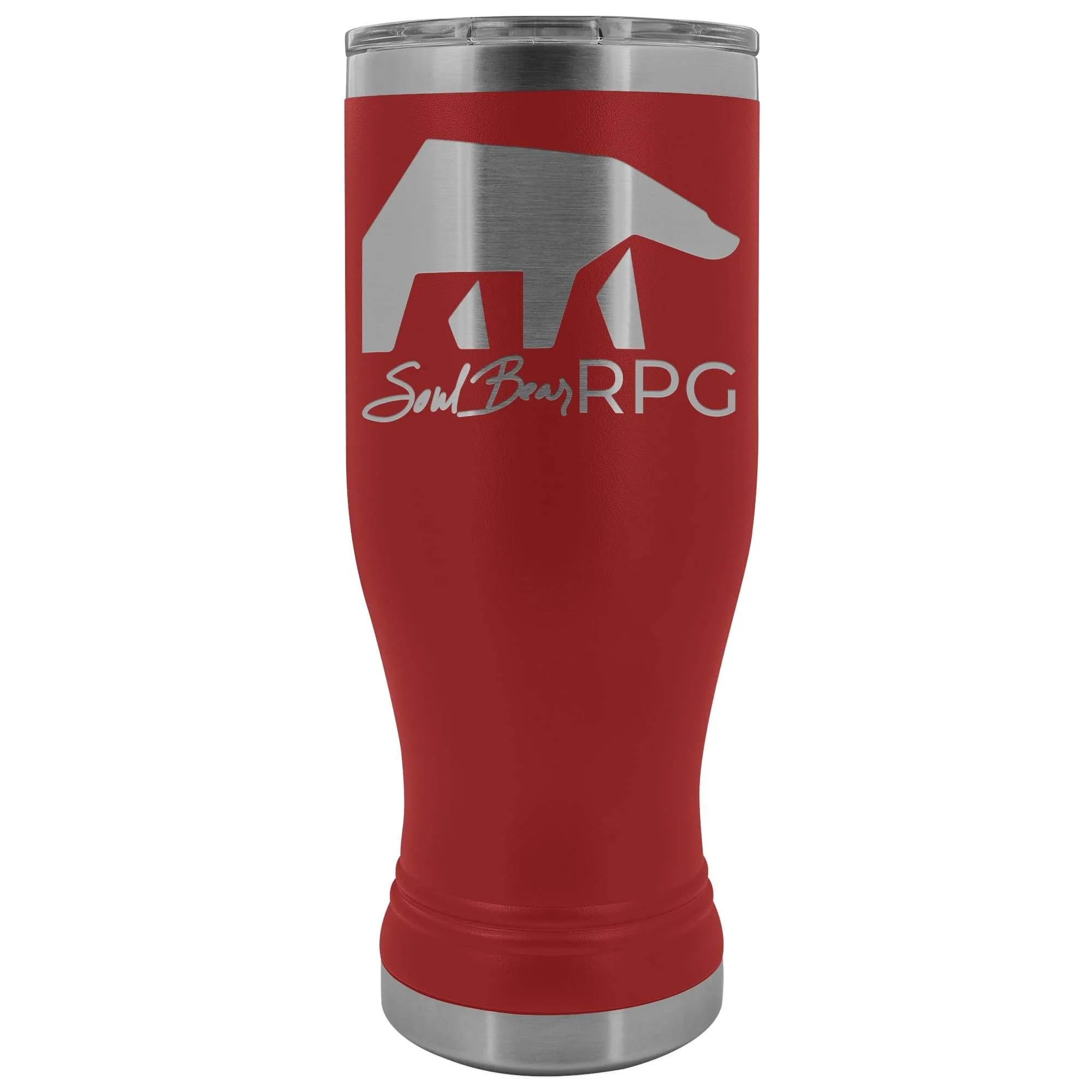 SoulBearRPG Signature Bear Logo 20oz Boho Vacuum Tumbler