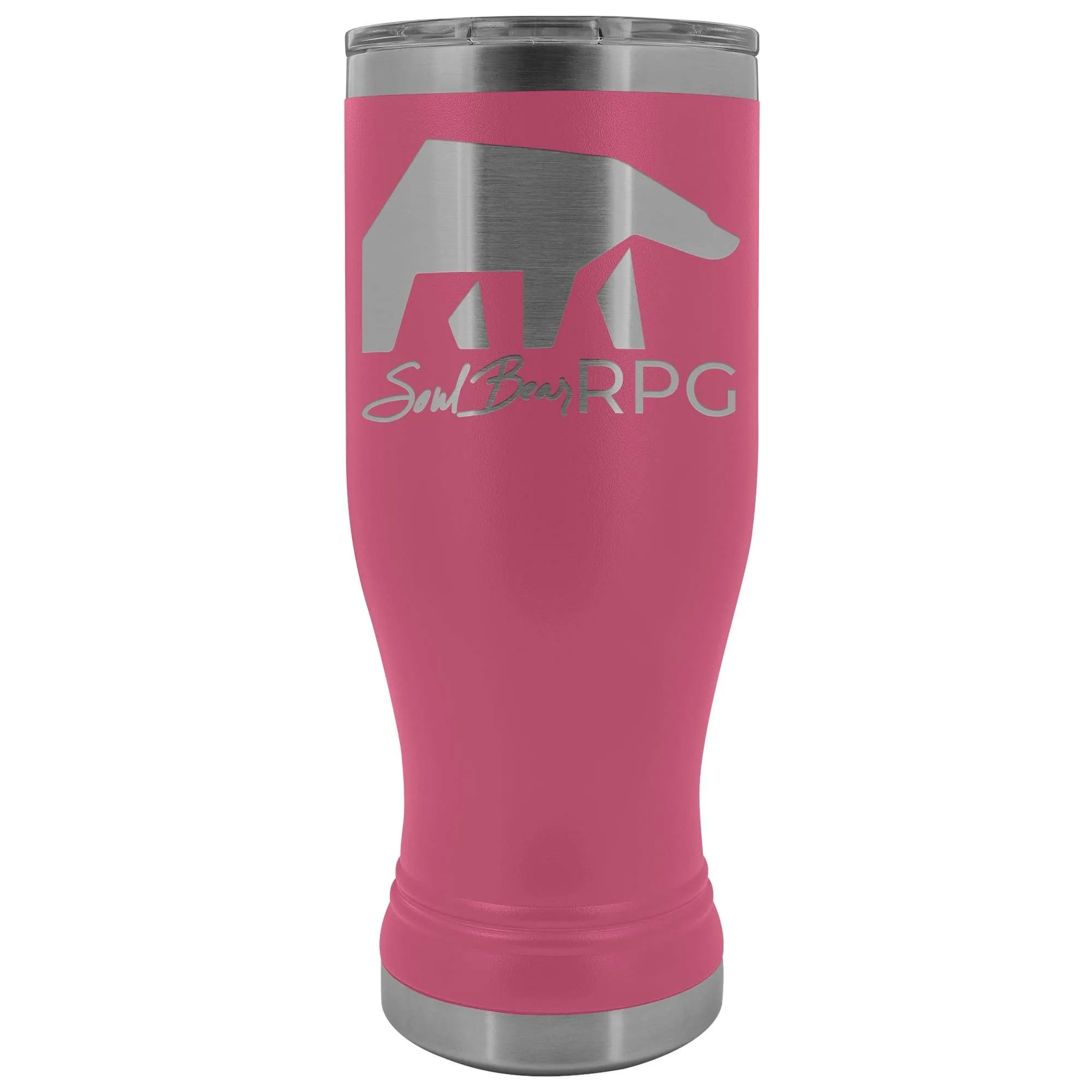 SoulBearRPG Signature Bear Logo 20oz Boho Vacuum Tumbler