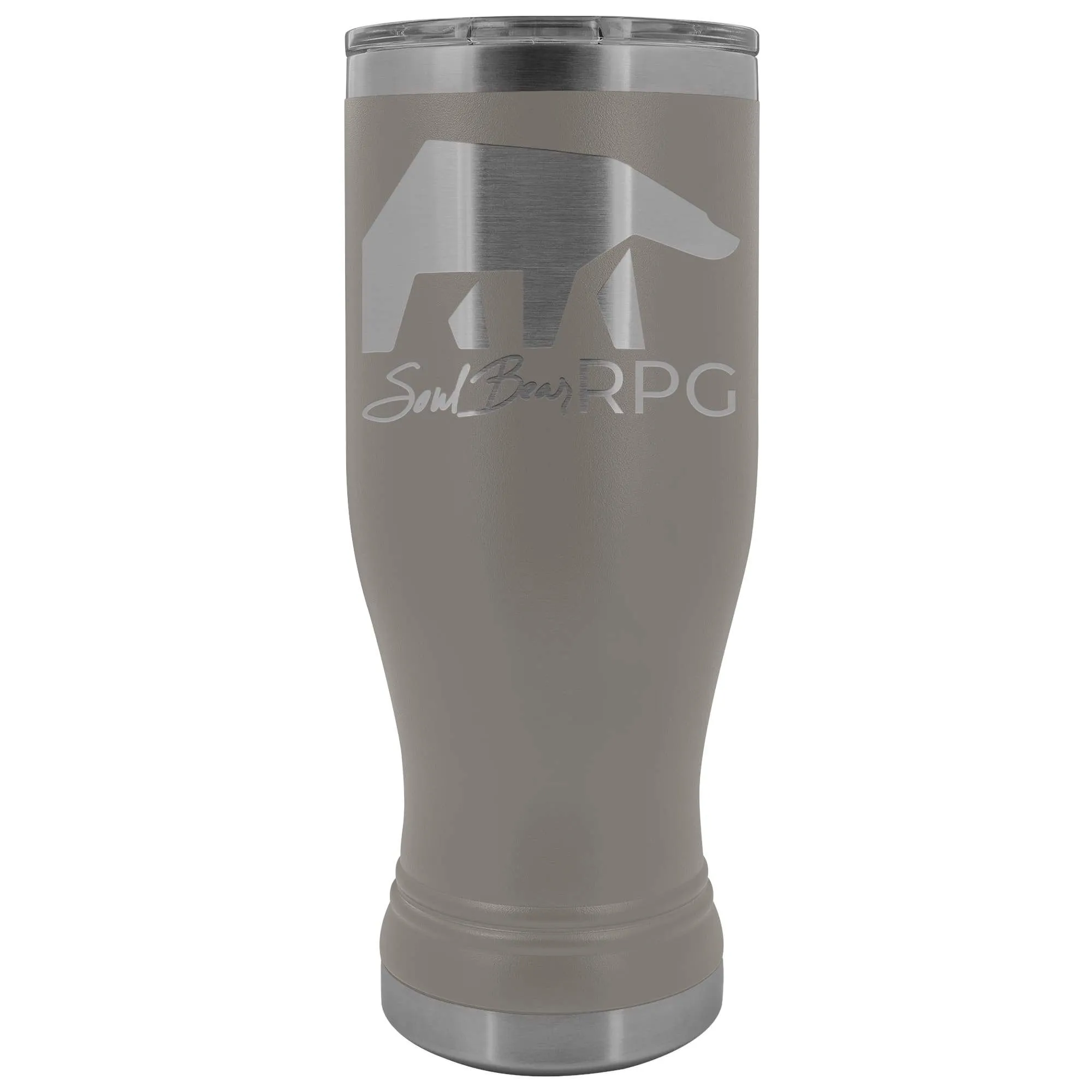 SoulBearRPG Signature Bear Logo 20oz Boho Vacuum Tumbler
