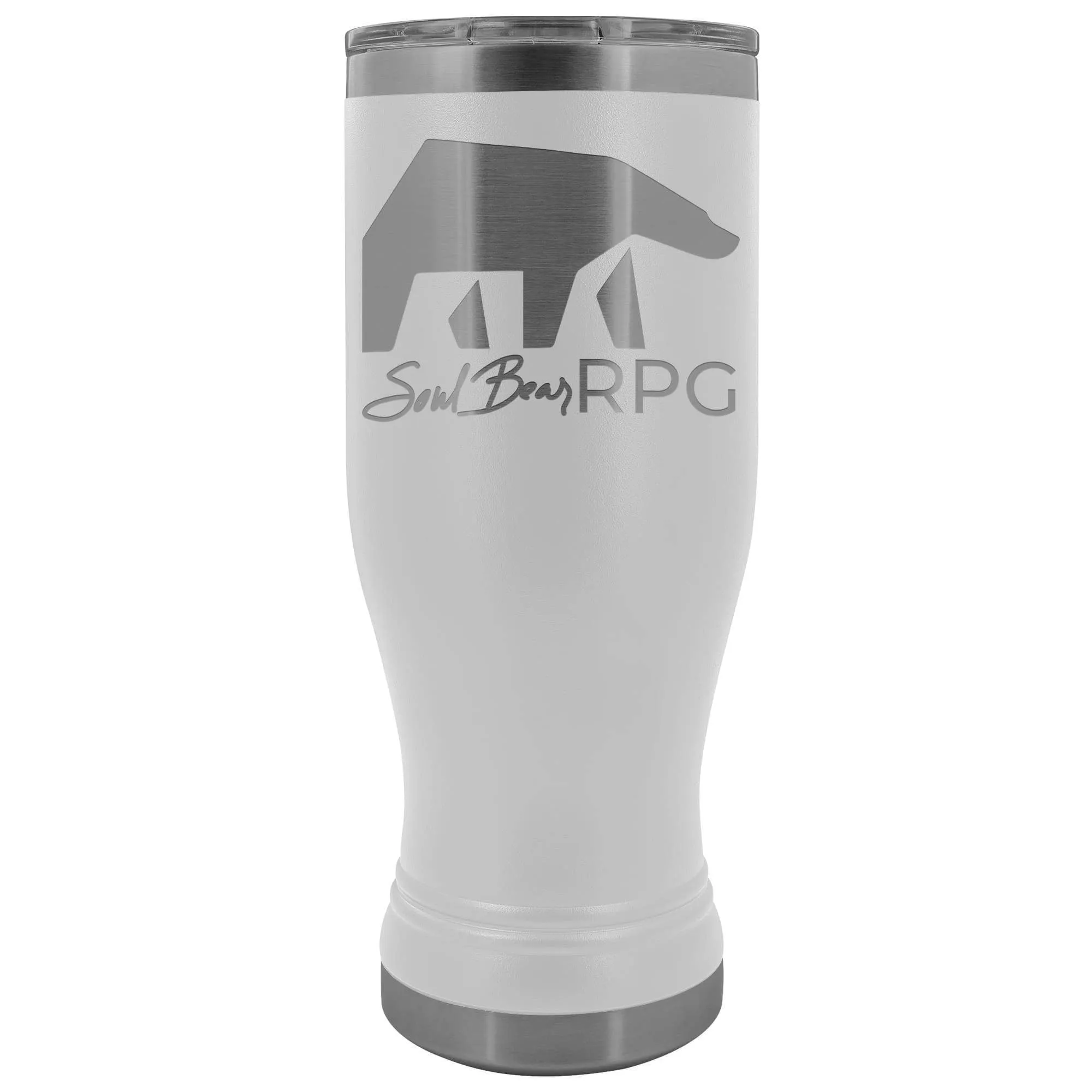 SoulBearRPG Signature Bear Logo 20oz Boho Vacuum Tumbler