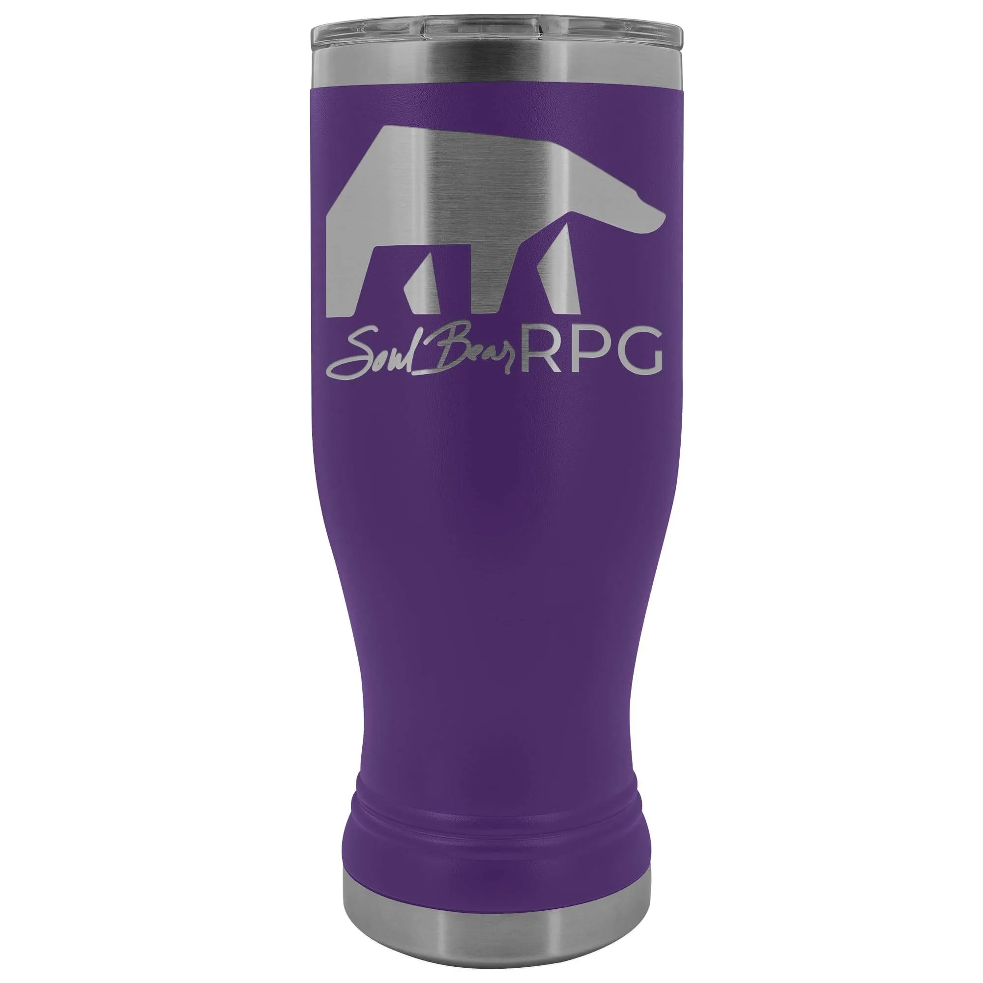 SoulBearRPG Signature Bear Logo 20oz Boho Vacuum Tumbler