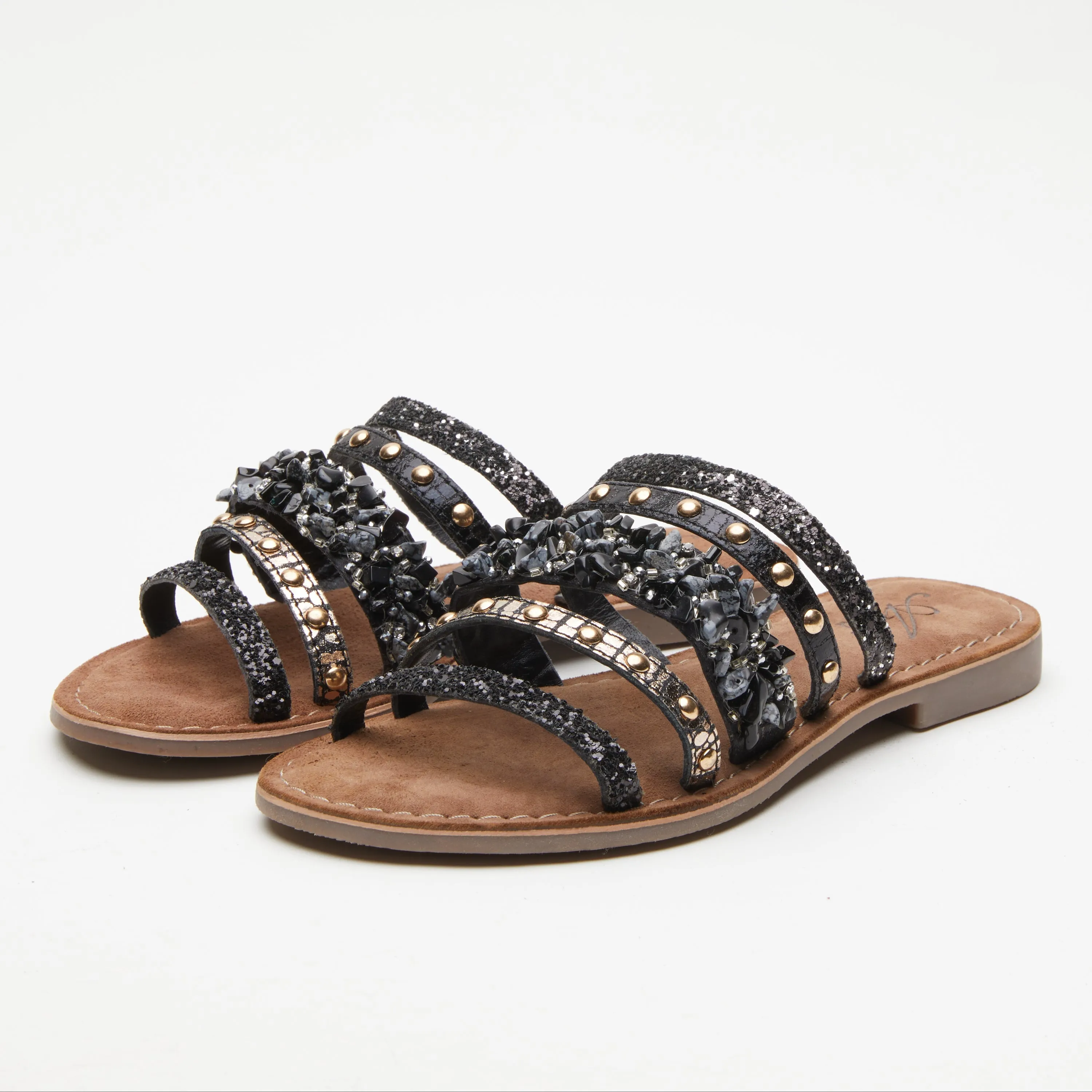 Spring Step Shoes Azura Minerals Sandal Women’s Leather Slide