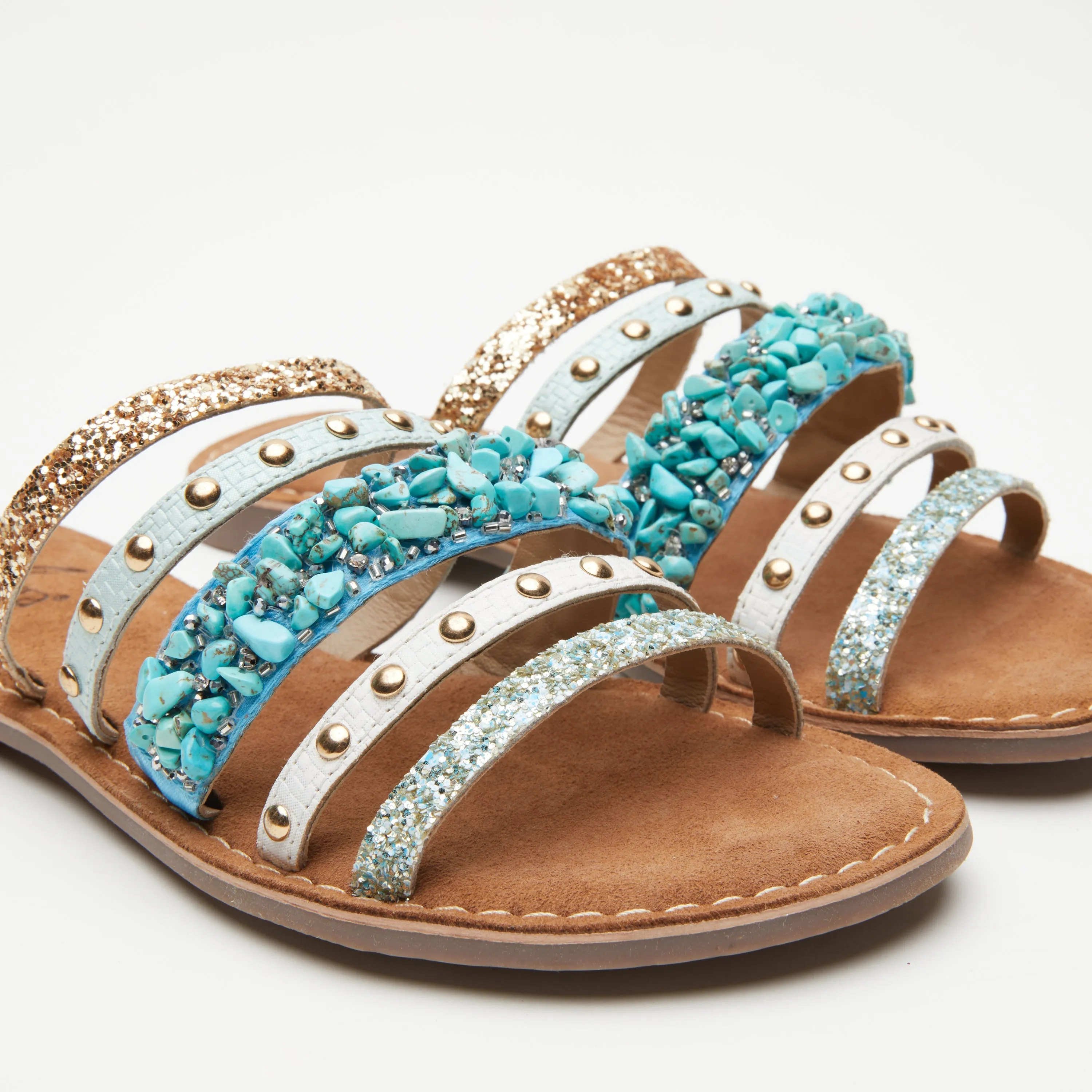 Spring Step Shoes Azura Minerals Sandal Women’s Leather Slide
