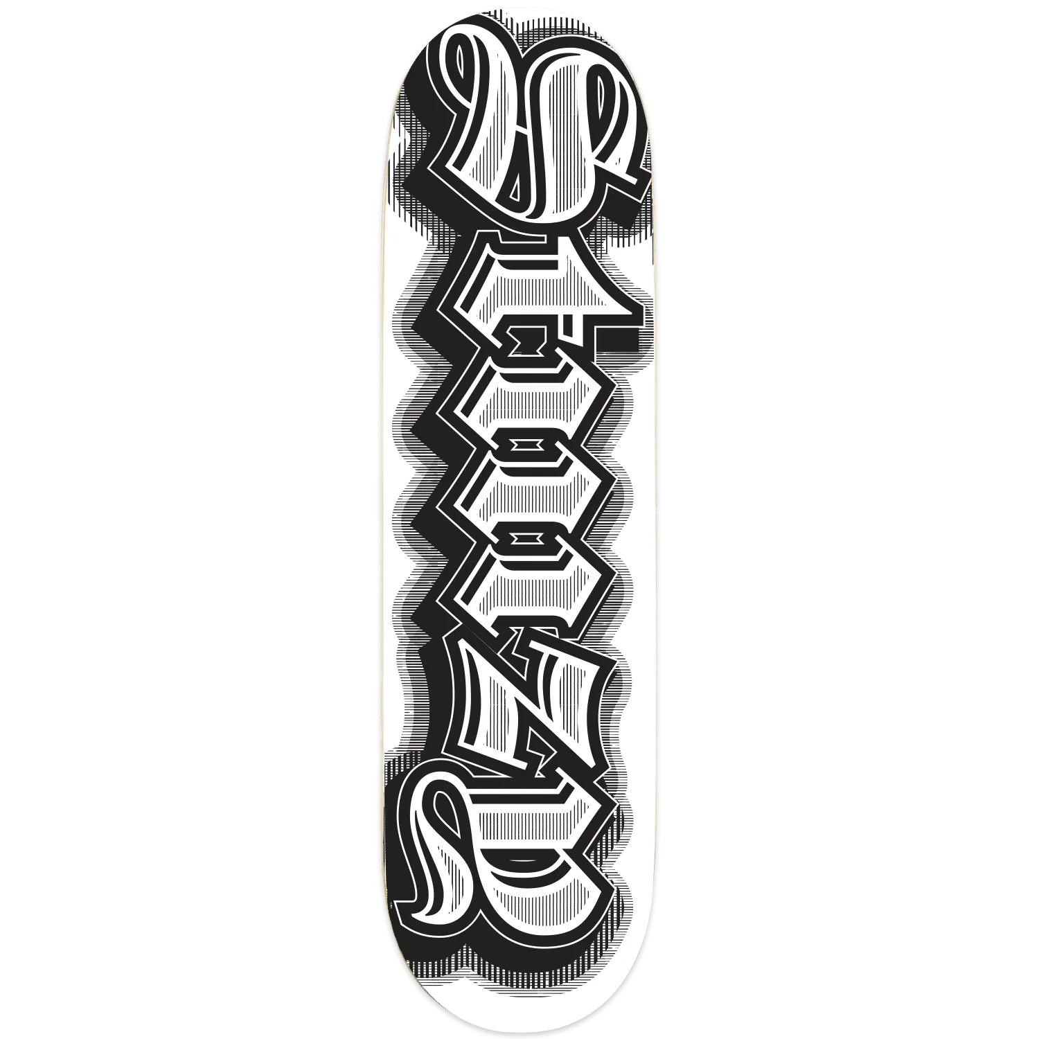 STIIIZY SCRIPT SKATE DECK