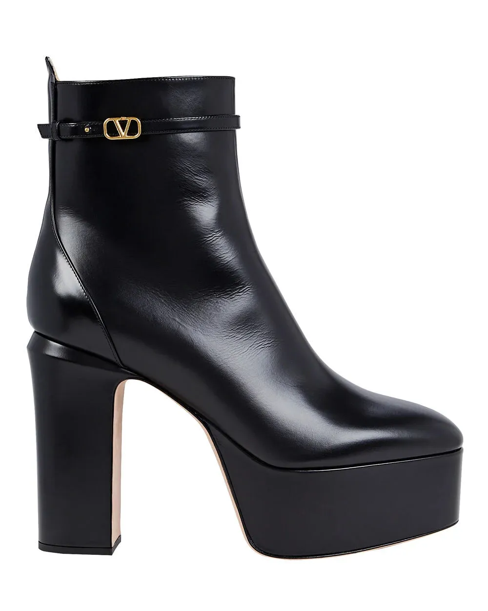 Tan-Go 120 Leather Platform Ankle Boots