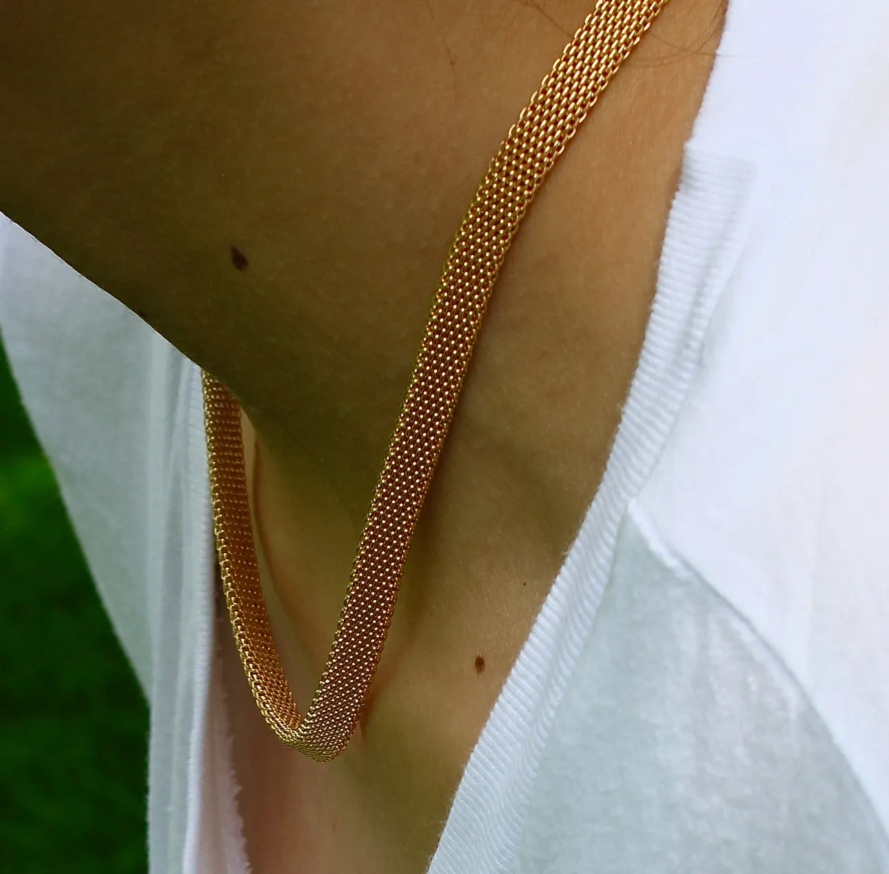 The Sahara Mesh Chain- 16”