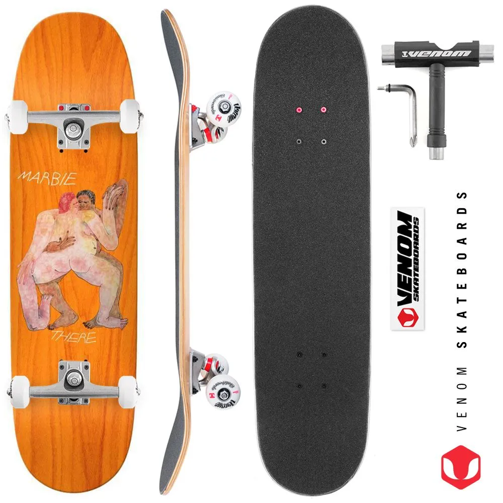 There Marbie Slow Song Custom Complete Skateboard - 8.5"