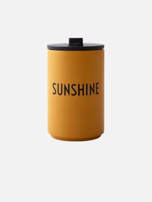 Thermo/Insulated Cup - Mustard