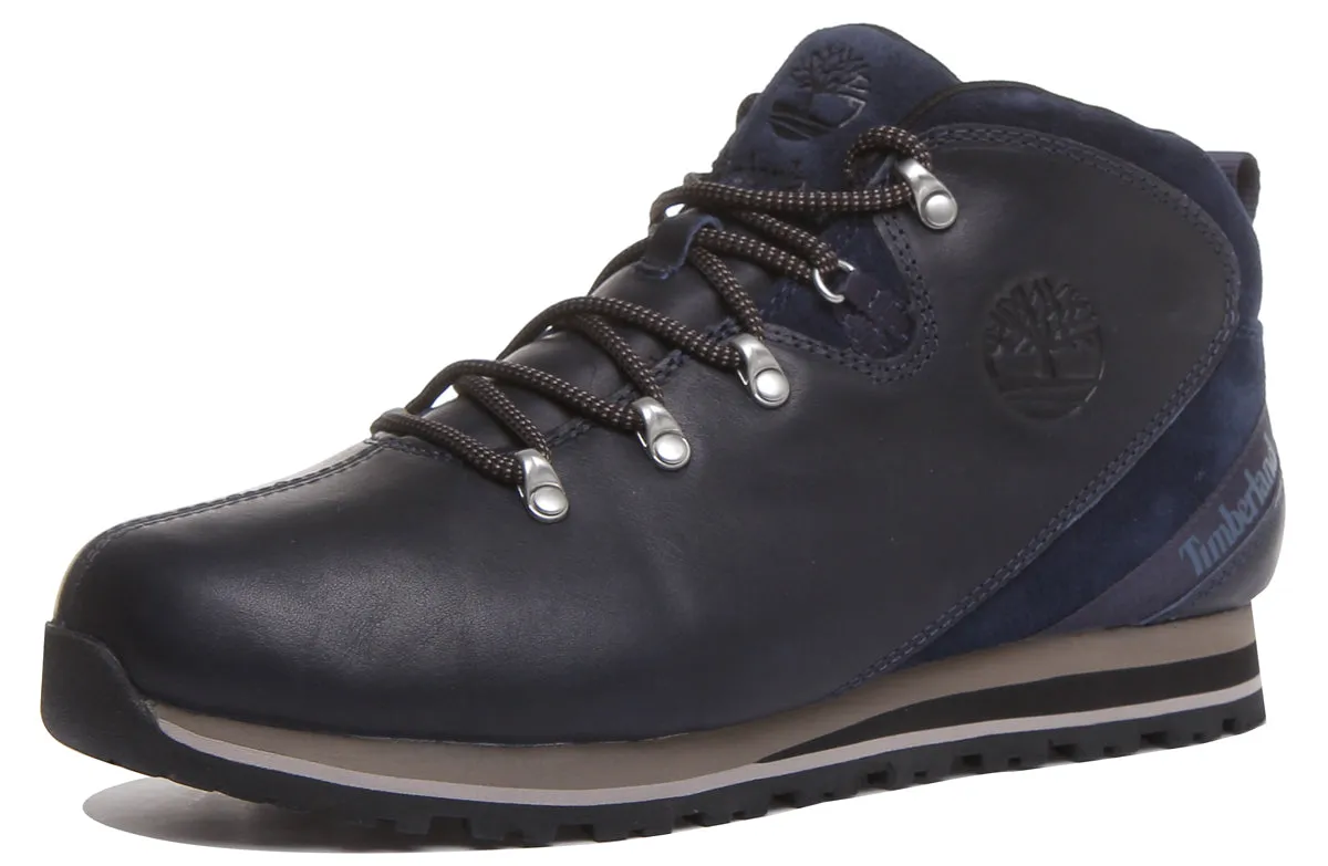 Timberland A2652 Splitrock Mid Hiker Boot In Navy For Men